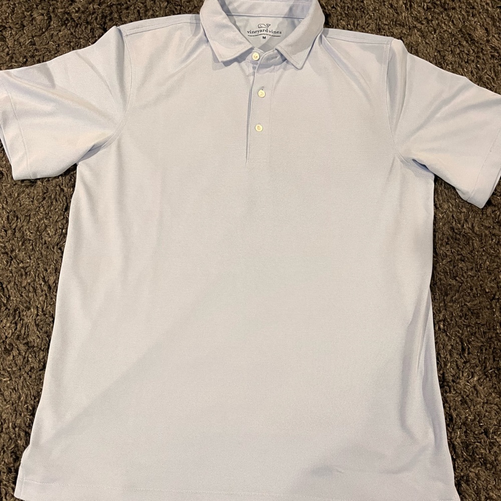 Vineyard Vines Light Blue Button-Down Polo Men’s NWOT
